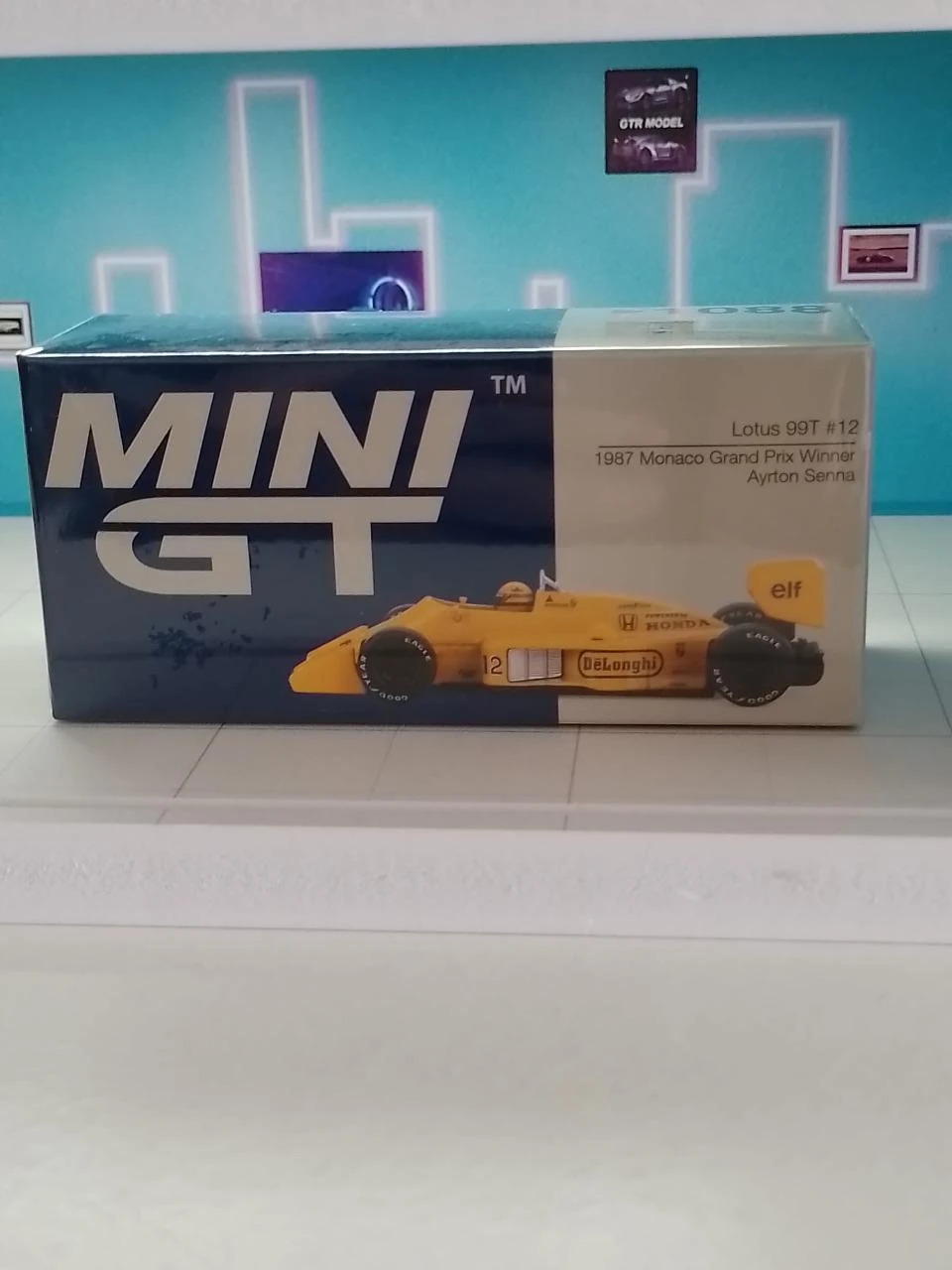 Mini GT 1/64 MGT1088 Lotus 99T #12 1987 Monaco Grand Prix Winner Ayrton Senna